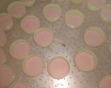Foto langkah ke 5 dari resep Bolu Kukus "Semacha" (Semangka Isi Cream Matcha).