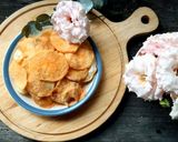 Hình bước làm 2 của món Khoai tây chiên lắc phomai