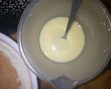 A picture of step 2 of Cornflour Chocolate Pancakes.