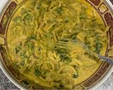 A picture of step 2 of Crispy Aloo, Palak aur Pyaaz ke pakoray.