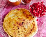 A picture of step 7 of Healthy breakfast Potato 😋 onion Paratha 😋💐.