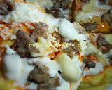 Foto langkah ke 6 dari resep Grill Chicken Pizza.