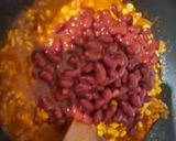 Sűrű pikàns chilis bab 🫘🌽🥘🍞 recept fázis 4 fotója