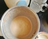 A picture of step 2 of Peanuts Banana Butter smoothie.