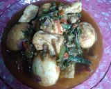 Foto langkah ke 5 dari resep Telur dan tahu cabe hijau.