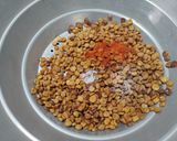 A picture of step 3 of Fried Gram Dal.