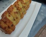 Une image de l'étape 8 de Cake aux éclats de caramel et fruits confits.