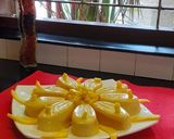 A picture of step 3 of Mango pudding.