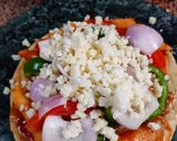 पास्ता पिज़्ज़ा (Pasta Pizza recipe in hindi) रेसिपी चरण 4 फोटो