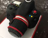 Hình bước làm 12 của món Bánh Velvet camera.