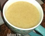 A picture of step 3 of Kunun Alkama(Wheat Gruel).