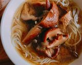 Hình bước làm 4 của món 🌱 Bún Nấm Hương Chay (Vegan)