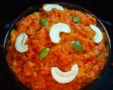A picture of step 3 of Instant Carrot Halwa.