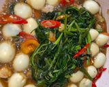 Foto langkah ke 4 dari resep Kangkung hotplate.