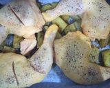 Foto del paso 6 de la receta: Pollo asado con salsa de humo a la barbacoa Maple Bourbon con patatas a las hierbas provenzales