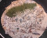 Gombás cukkinis ragu recept fázis 4 fotója