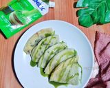 Foto langkah ke 4 dari resep Soft Crepes Matcha.