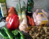 Foto del paso 1 de la receta: Pollo con caracoles a la cerveza