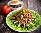 芥藍牛肉 （擺盤圖解）年菜的食譜步驟6照片