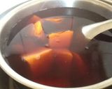 A picture of step 4 of Red Bean and Sweet Potato Soup (Rice Cooker Version).