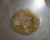 A picture of step 2 of Poha with tea.