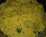 A picture of step 5 of Moong dal ka Chokha.