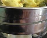 Hình bước làm 1 của món Kem Việt Quất cho thu tím dịu dàng!