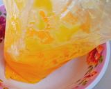 Hình bước làm 1 của món Bánh mì mè đen Hàn Quốc