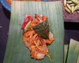 Foto langkah ke 6 dari resep Udang Pepes Jamur.