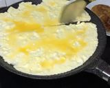 A picture of step 7 of Anday Wala burger.