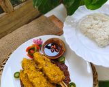 Foto langkah ke 7 dari resep Sate Kelapa (Sate Ayam Kelapa) Bumbu Gulai Instan.