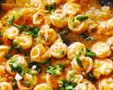 A picture of step 7 of Chillies Garlic Prawns.