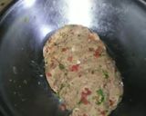 A picture of step 4 of Special Chapli kabab.