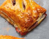 Epres-csokis levél🍓🍫 recept fázis 4 fotója