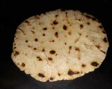 A picture of step 6 of Zhunka bhakar.