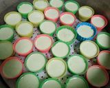Foto langkah ke 6 dari resep Talam pandan / kue hejo pandan.