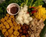 Hình bước làm 3 của món Bún Đậu Mắm Tôm