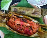 Foto langkah ke 10 dari resep Brengkes Pindang Tongkol (pepes pindang Tongkol).