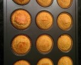 A picture of step 8 of Cornbread Muffins.
