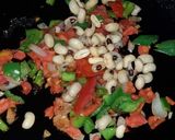 A picture of step 2 of Quinoa in upma style.