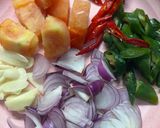 Foto langkah ke 2 dari resep Tumis Cumi Asin Pete Jagung.
