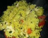 Foto del paso 4 de la receta: Salteado de pollo con mostaza, verduritas y arroz amarillo