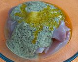 A picture of step 5 of Mustard Chicken.