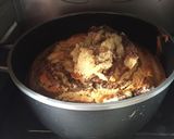 A picture of step 9 of Zebra cake.
