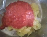 Foto del paso 2 de la receta: Calabacín bolita relleno de atún al microondas