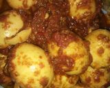Foto langkah ke 3 dari resep Telur pedas manis.