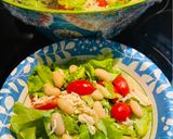 A picture of step 3 of Cannellini Bean Chicken Salad.
