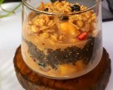 A picture of step 4 of Coffee overnight oats.