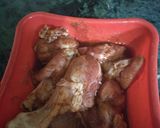 A picture of step 1 of Fried chicken.