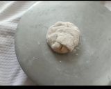 A picture of step 6 of Soft Chapati with new method.